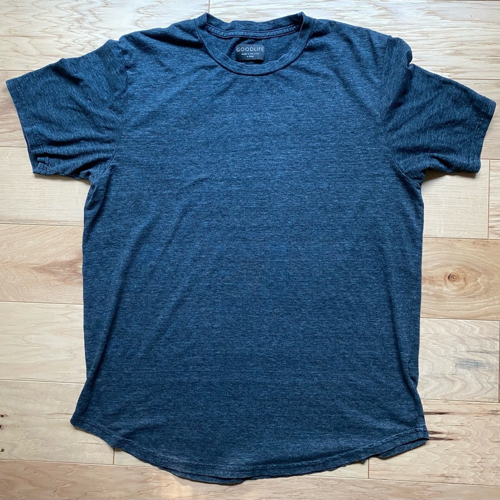 Goodlife Men's Heather Charcoal Short Sleeve Tee